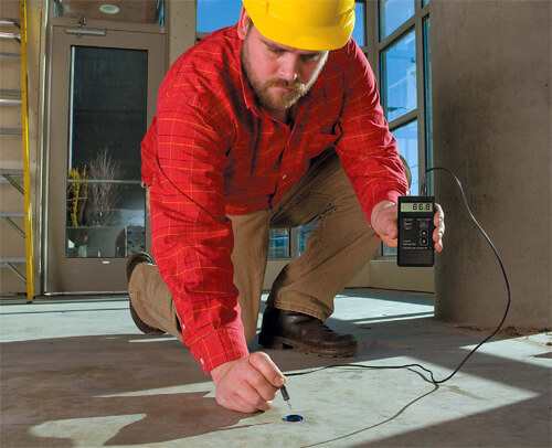 Why should you moisture test your concrete?