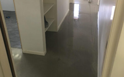 Con-Treat partners with decorative concrete flooring experts, Envirocoat, to provide an urgent solution for local homeowner.