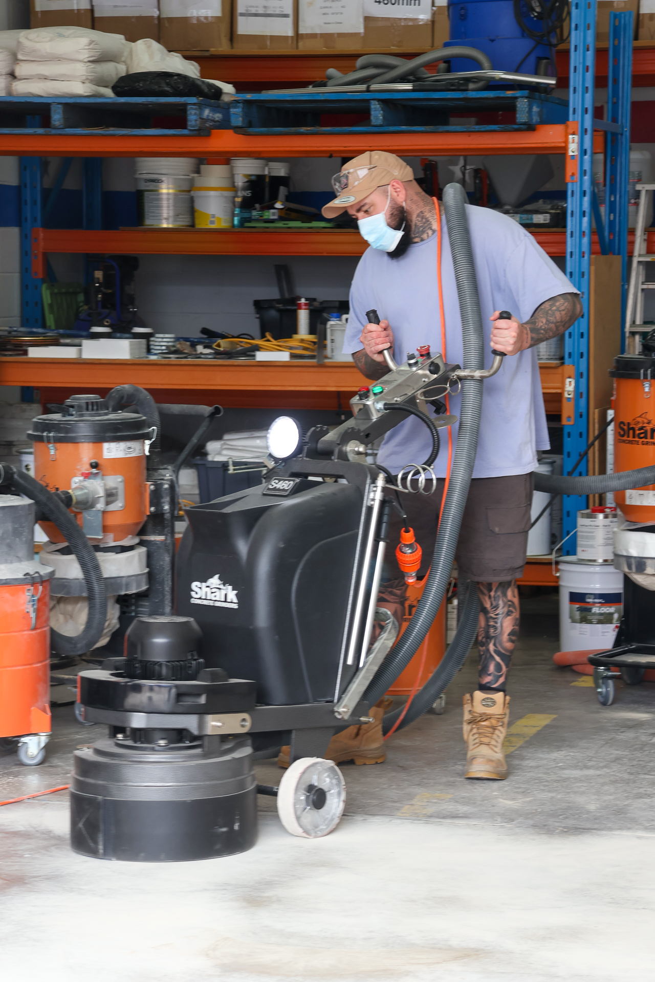 Floor Preparation Grinding