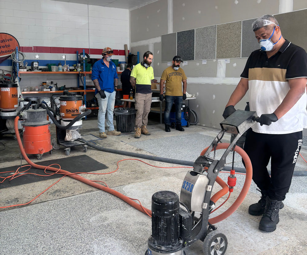 Repairing Concrete Floor